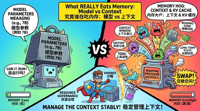 Context 与 KV Cache 内存