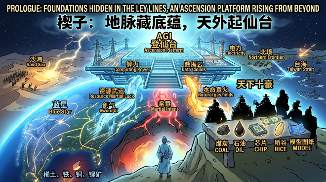 Prologue: Foundations Hidden in the Ley Lines, an Ascension Platform Rising from Beyond