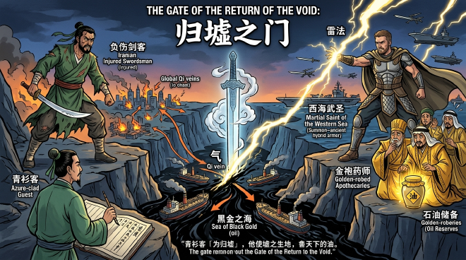 Chapter V: A Sword Suspended over the Return to the Void, Black Gold Cutting Ten Thousand Qi