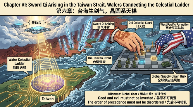Chapter VI: Sword Qi Arising in the Taiwan Strait, Wafers Connecting the Celestial Ladder