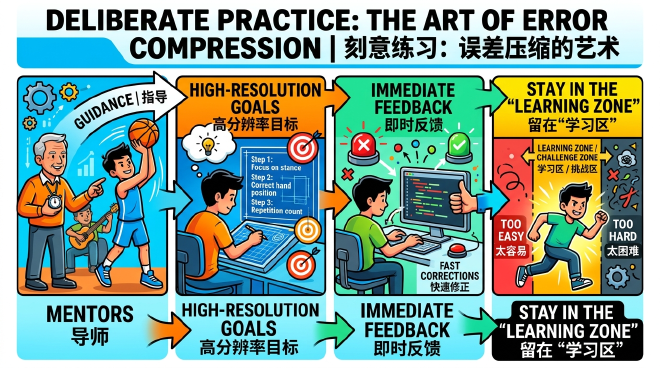 What is Deliberate Practice? The Art of Error Compression