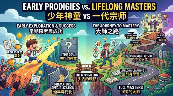 Early Prodigies vs. Lifelong Masters