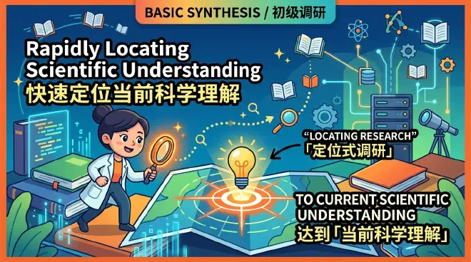 初级调研：快速定位当前科学理解
