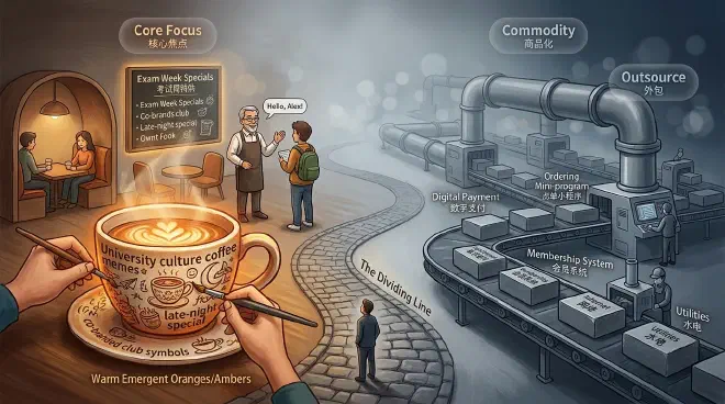 Case Study: Strategic Layout of a University Coffee Shop