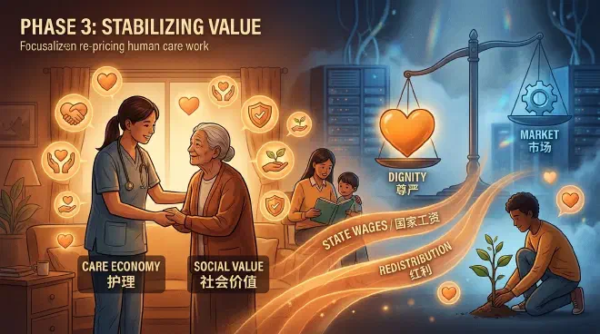 4. Phase 3: Redefining What Constitutes Work (Stabilizing Value)