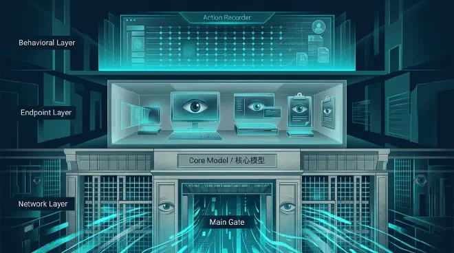 Core Model: Network Layer, Endpoint Layer, and Behavioral Layer