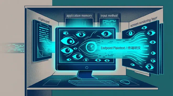 Chat History: The Problem Lies in &ldquo;Plain Text on the Endpoint&rdquo;