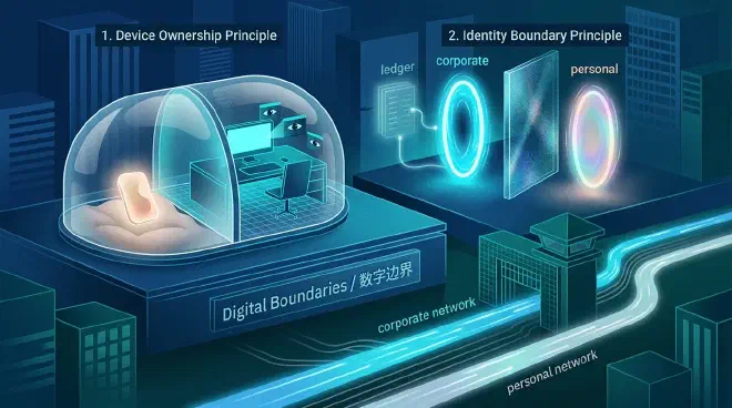 Digital Boundary Guide for Ordinary Employees