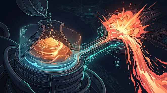 自组织临界的秘密:快慢变量