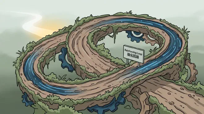The Nature of Path Dependence: A Reinforcing Loop