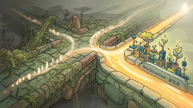 Diverting Traffic: The Core Strategy of Path Creation