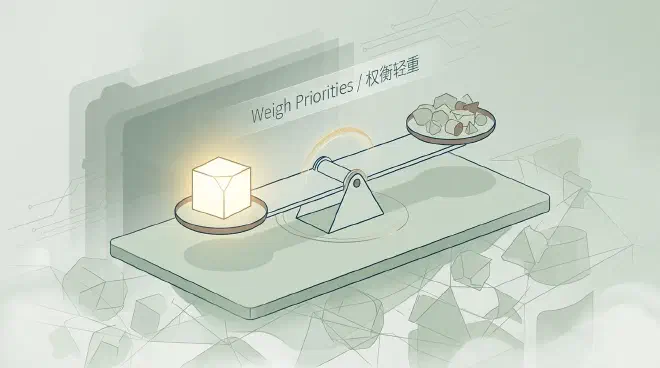 Practicing Zeroth-Order Principles: Weighing Trade-offs and the Reversal Test