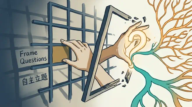 Self-Framing Questions: Unlocking a Fat-Tailed Life